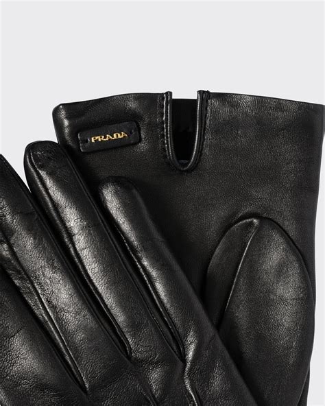 prada womens leather gloves|prada gloves men.